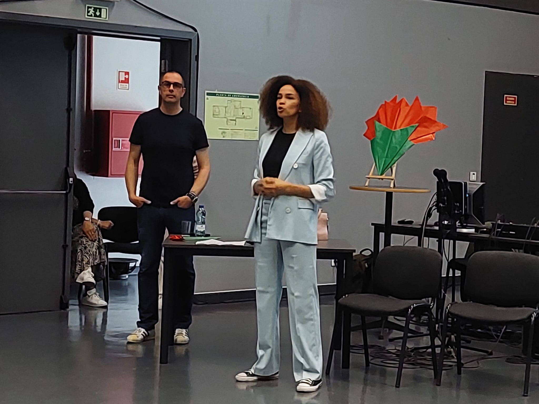 Sessão no Agrupamento de Escolas Professor Ruy Luís Gomes - Laranjeiro, Almada