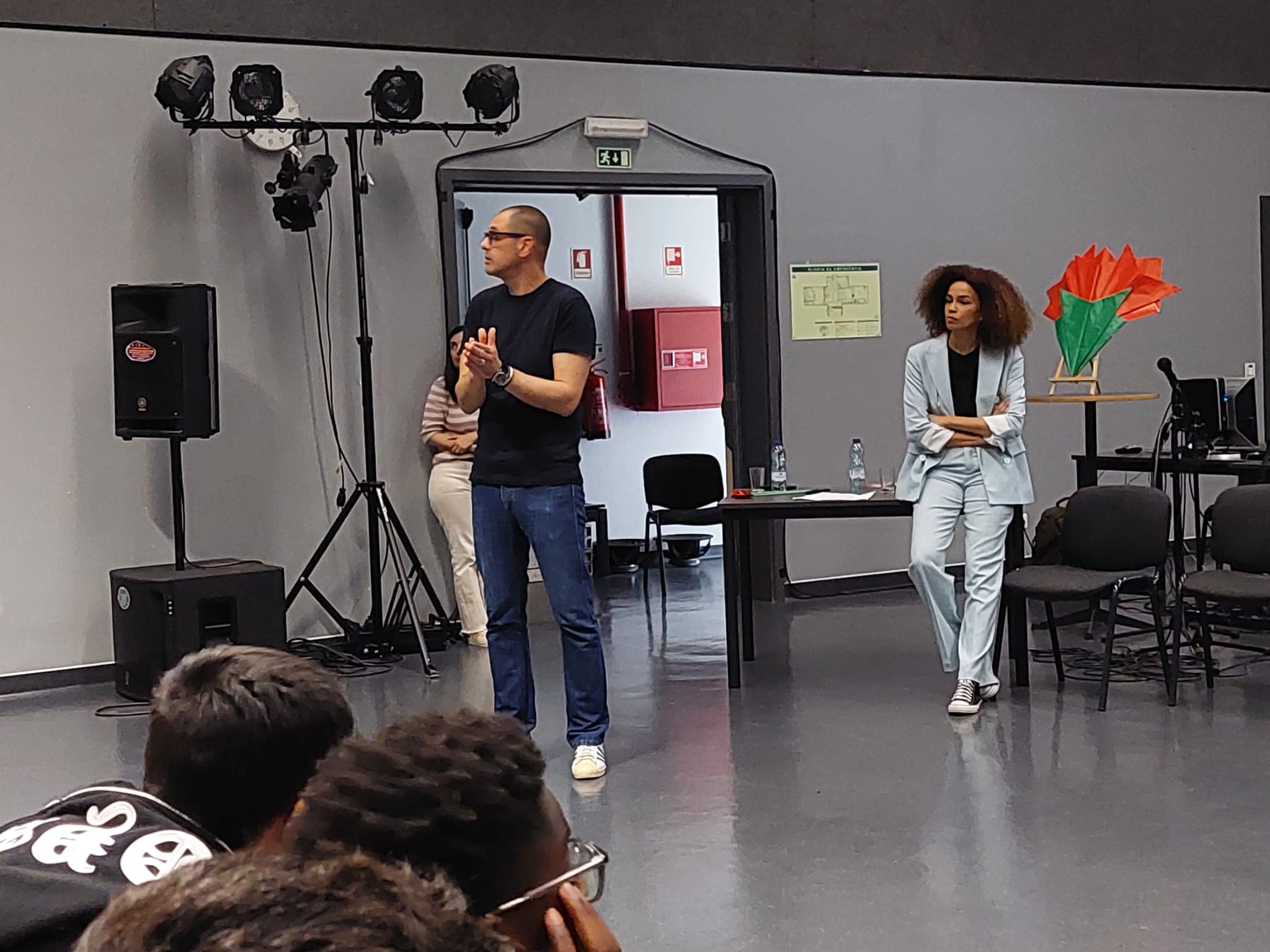Sessão no Agrupamento de Escolas Professor Ruy Luís Gomes - Laranjeiro, Almada