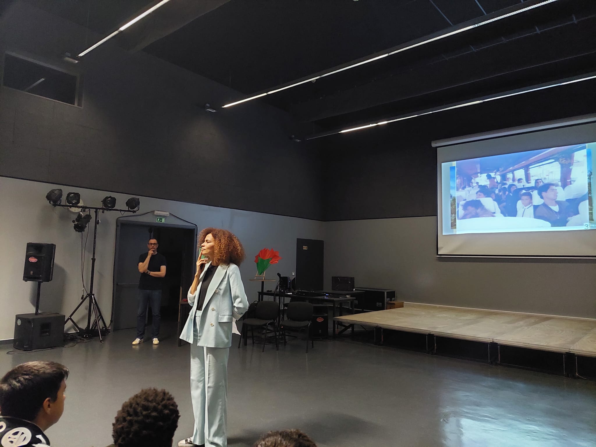 Sessão no Agrupamento de Escolas Professor Ruy Luís Gomes - Laranjeiro, Almada