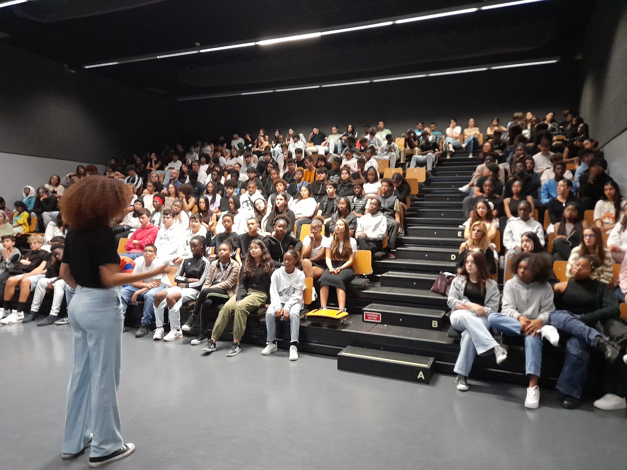 Sessão no Agrupamento de Escolas Professor Ruy Luís Gomes - Laranjeiro, Almada
