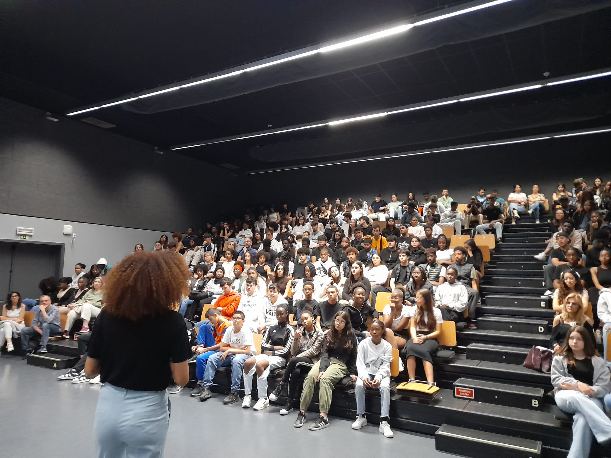 Sessão no Agrupamento de Escolas Professor Ruy Luís Gomes - Laranjeiro, Almada