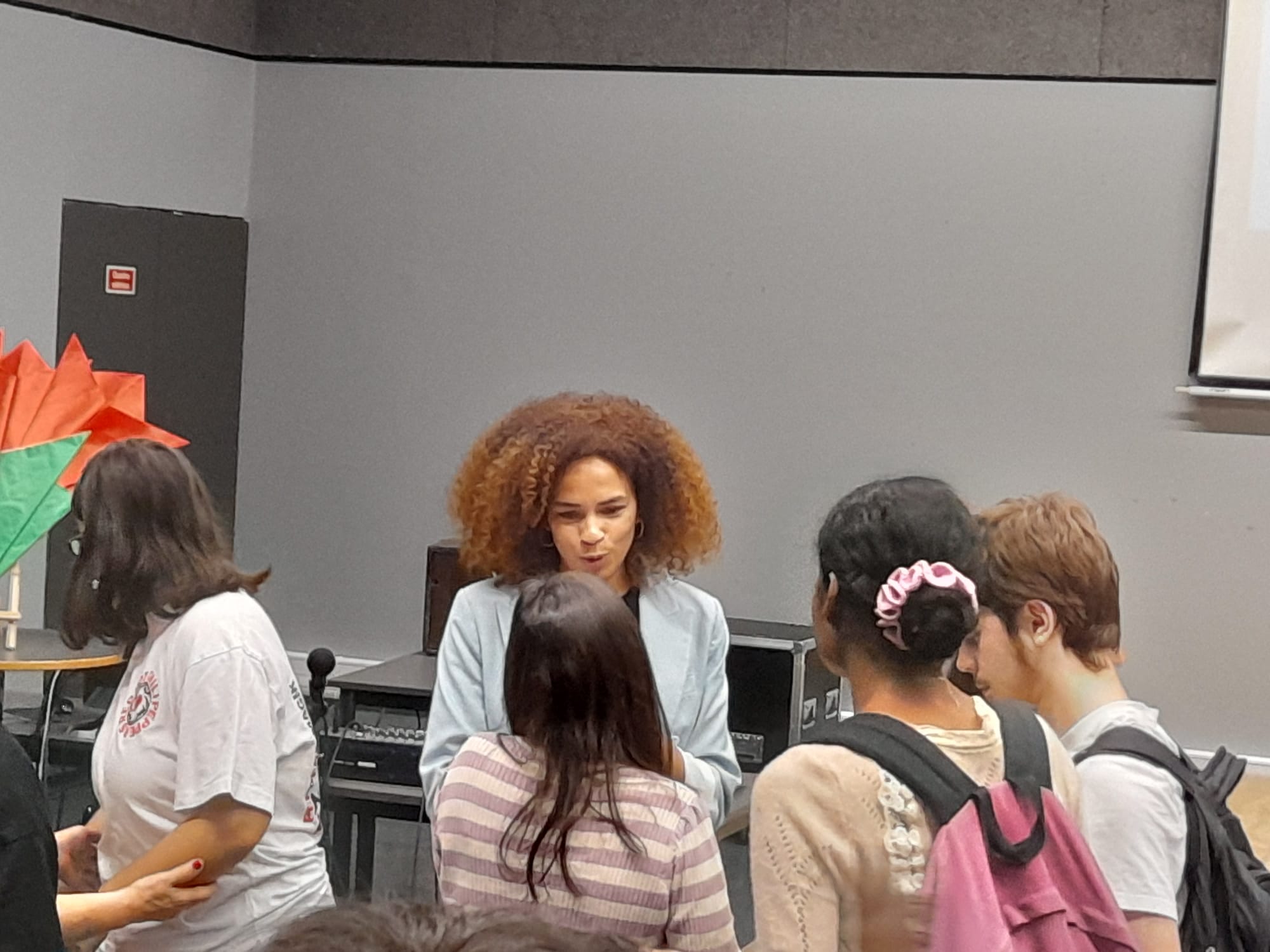 Sessão no Agrupamento de Escolas Professor Ruy Luís Gomes - Laranjeiro, Almada