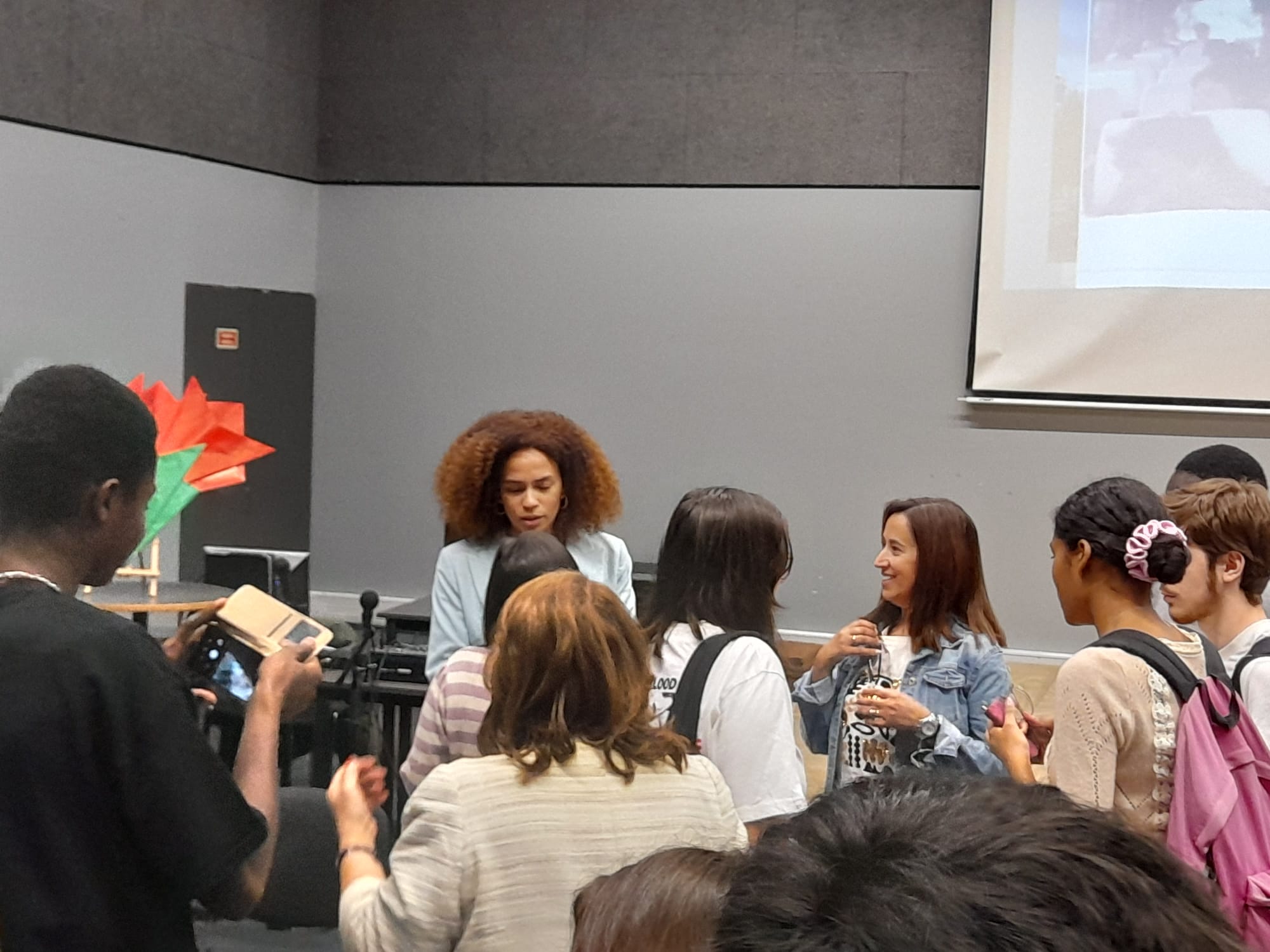 Sessão no Agrupamento de Escolas Professor Ruy Luís Gomes - Laranjeiro, Almada